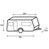 Artikelbild 2 des Artikels “Wohnwagen-Schutzhülle Design 12M, 700 cm, 650 cm 700 cm | 650 cm“